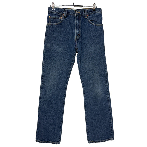 Levis 517 Jeans Mens 32X32 Blue Bootcut Workwear Cowboy Dark Wash Western Rodeo - Picture 1 of 12
